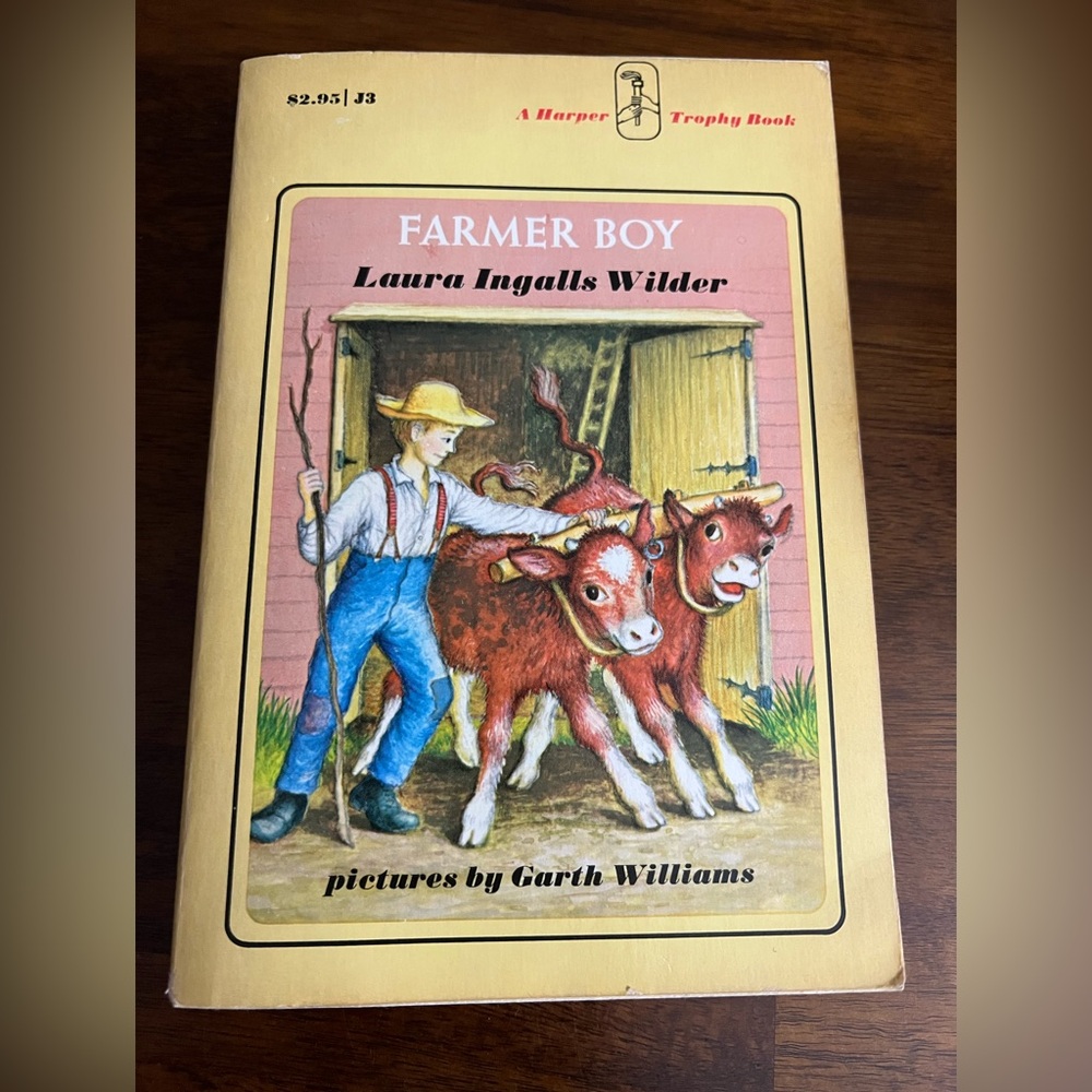 Laura Ingalls Wilder - Farmer Boy - VINTAGE